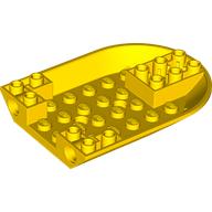 Aircraft Fuselage Curved Forward 6 x 8 Bottom with 2 Pin Holes (5123)
