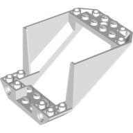 Aircraft Fuselage Straight Aft Section 6 x 8 x 4 with Opening (5124)