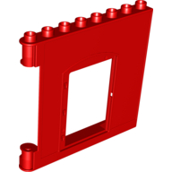Duplo Building Wall 1 x 8 x 6 with Door Opening (51261)