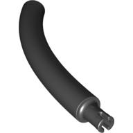 Animal Body Part / Plant, Tail / Neck / Branch / Trunk, Middle Section with Pin, Square Pin Hole (51274)