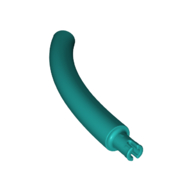 Animal Body Part / Plant, Tail / Neck / Branch / Trunk, Middle Section with Pin, Square Pin Hole (51274)