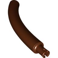 Animal Body Part / Plant, Tail / Neck / Branch / Trunk, Middle Section with Pin, Square Pin Hole (51274)