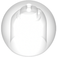 Helmet Round Sphere with Small Hole (51283)
