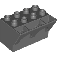 Duplo Brick 4 x 3 x 3 Wry Inverted (51732)