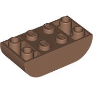 Brick Curved Double 2 x 4 Inverted (5174)