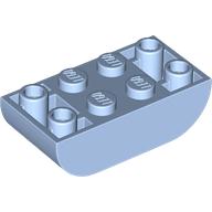 Brick Curved Double 2 x 4 Inverted (5174)