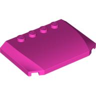 Slope Curved 4 x 6 x 2/3 Triple Curved with 4 Studs (52031)