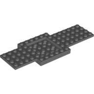 Vehicle Base 6 x 16 x 2/3 with 4 x 4 Recessed Center (52037)