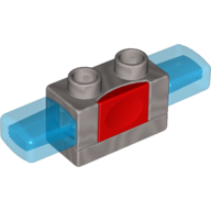 Duplo Siren with Light & Sound, 1 x 2 Base with Red Button (52189c02)