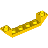 Slope Inverted 45° 6 x 1 Double with 1 x 4 Recessed (52501)
