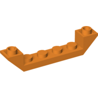 Slope Inverted 45° 6 x 1 Double with 1 x 4 Recessed (52501)