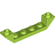 Slope Inverted 45° 6 x 1 Double with 1 x 4 Recessed (52501)