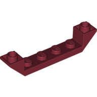 Slope Inverted 45° 6 x 1 Double with 1 x 4 Recessed (52501)