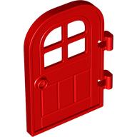 Door Right 4 x 6 with Curved Top, Bars (5257)