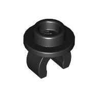Plate Round 1 x 1 with Hollow Stud and Underside Clip (5264)