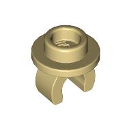 Plate Round 1 x 1 with Hollow Stud and Underside Clip (5264)