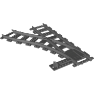 Vehicle Track, Train, Plastic (RC Trains) Switch Point Left (53406)