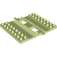 Duplo Train Track, Straight with 2 x 8 Plate on Both Sides (5370)