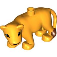 Duplo Animal Lion Adult Female with Head turned Left (53920pr0002)