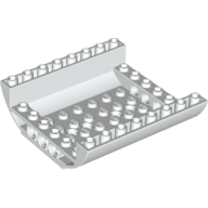 Slope Curved 8 x 8 x 2 Inverted Double (54091)