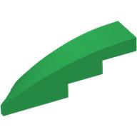 Slope Curved 1 x 4 with Stud Notch Right (5414)