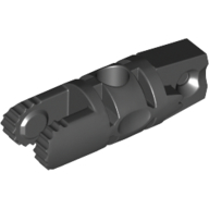 Hinge Cylinder 1 x 3 Locking with 1 Finger and 2 Fingers On Ends, with Hole, 7 Teeth (54662)