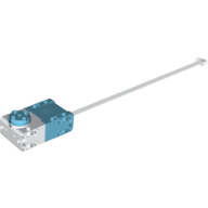 Motor, Large Angular, SPIKE, White Housing, White Wire (54675)
