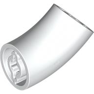 Brick Round 2 x 2 D. Tube with 45° Elbow and Axle Holes (Crossholes) at Each End [LONG] (5489)