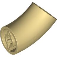 Brick Round 2 x 2 D. Tube with 45° Elbow and Axle Holes (Crossholes) at Each End [LONG] (5489)