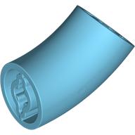 Brick Round 2 x 2 D. Tube with 45° Elbow and Axle Holes (Crossholes) at Each End [LONG] (5489)