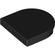 Tile Round 2 x 2 Half Circle (5520)