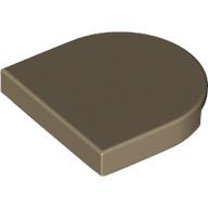 Tile Round 2 x 2 Half Circle (5520)
