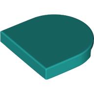 Tile Round 2 x 2 Half Circle (5520)