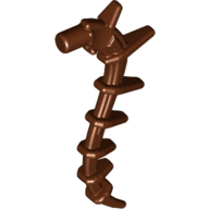 Plant / Creature Body Part, Vine / Tail / Tentacle / Bionicle Spine, Spiky (55236)