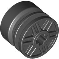 Wheel 18mm x 14mm with Axle Hole, Fake Bolts and Shallow Spokes (55982)