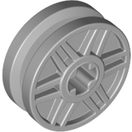 Wheel 18 x 8 with Fake Bolts and Shallow Spokes and Axle Hole (56903)
