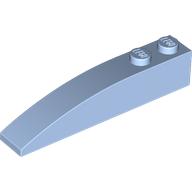 Wedge Curved 6 x 2 Right, Smooth Inner Walls (5711)