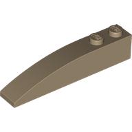 Wedge Curved 6 x 2 Right, Smooth Inner Walls (5711)