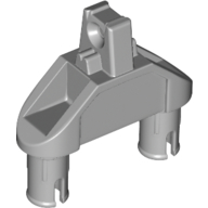 Hinge 1 x 3 Triangle with Two Pins, 1 Locking Finger, Squared Pin Holes (57359)