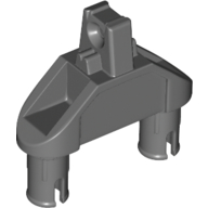 Hinge 1 x 3 Triangle with Two Pins, 1 Locking Finger, Squared Pin Holes (57359)