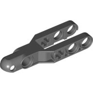Technic Steering Arm 5.5 x 2 with Towball Socket Rounded, Chamfered (57515)