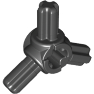 Technic Axle Connector Hub with 3 Axles at 120° (57585)