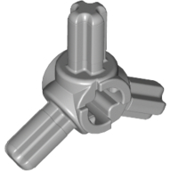 Technic Axle Connector Hub with 3 Axles at 120° (57585)
