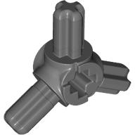 Technic Axle Connector Hub with 3 Axles at 120° (57585)
