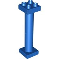 Duplo Support Column 2 x 2 x 6 Round with Open Latticed Back (57888)