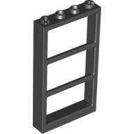 Window 1 x 4 x 6 Frame with 3 Panes (57894)