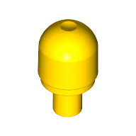 Light Cover 1 x 1 Round with Internal Bar / Bionicle Barraki Eye (58176)