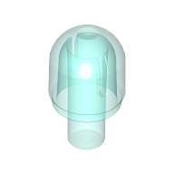 Light Cover 1 x 1 Round with Internal Bar / Bionicle Barraki Eye (58176)