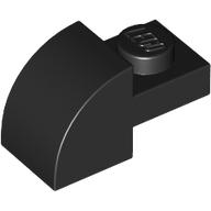 Brick Curved 1 x 2 x 1 with Curved Top (5841)