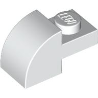 Brick Curved 1 x 2 x 1 with Curved Top (5841)